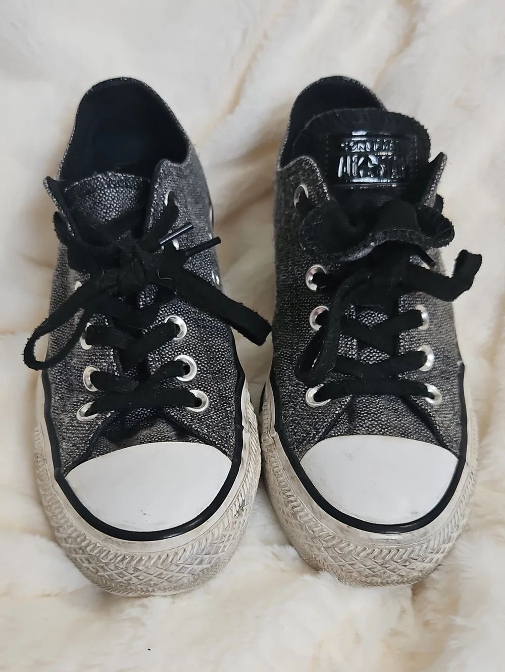 Converse Chuck Taylor All Star Double Tongue Low Top Sneakers Women's 7